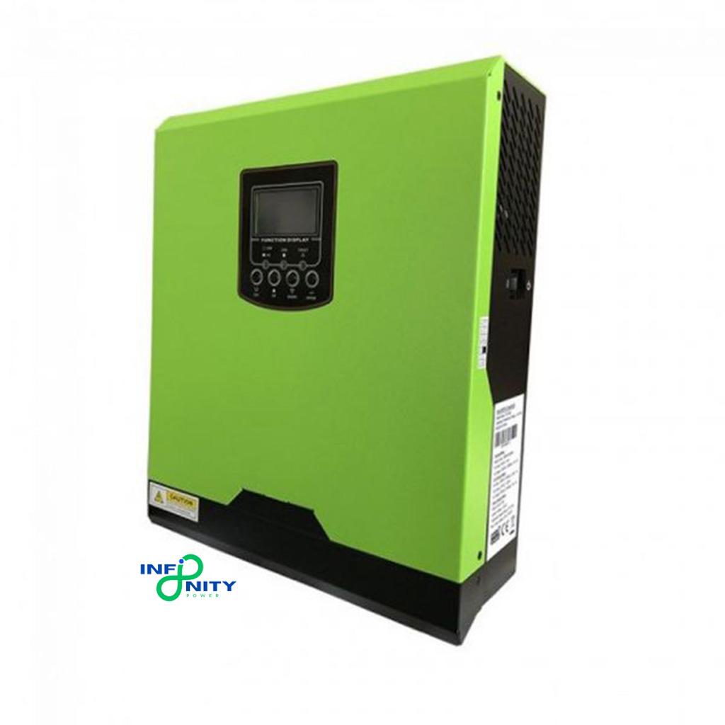 Inverter ibrido/off-grid 3000w 24v con regolatore mppt 80a 500vdc ...